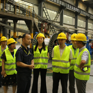 熱烈歡迎中國電線電纜行業100強考察組蒞臨縱覽線纜集團指導工作 ...