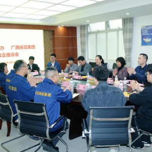 南寧市外事辦主任彭健攜調研組一行蒞臨縱覽線纜集團開展調研 ...